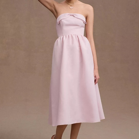 Sachin + Babi Dresses & Skirts - Sachin & Babi Blaine Strapless Bow Taffeta Midi Dress